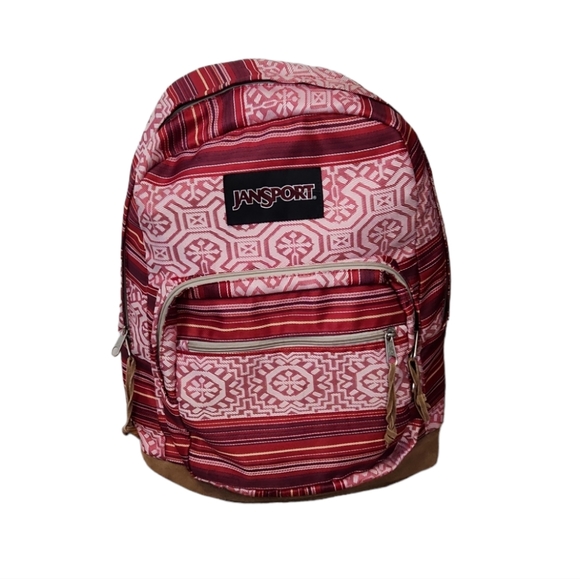 JanSport Women's World Collection Mexico Inspired Pink Pattern Backpack 2014 - Picture 1 of 7